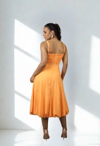 VESTIDO MIDI 087NATUR