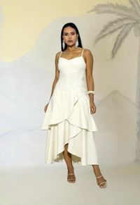 VESTIDO MIDI 088AGUAS