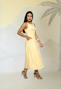 VESTIDO MIDI 059AGUAS