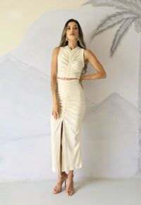 VESTIDO MIDI 095AGUAS