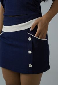 CONJUNTO SAIA CURTA 007SUPER