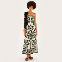 Foto do produto Vestido Cropped Alça Estampado Florara FARM
