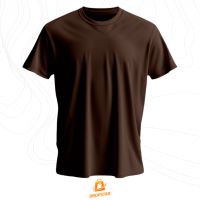 Foto do produto Camiseta Premium Algodão Fio 30.1 Unissex Café