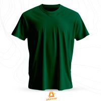 Foto do produto Camiseta Premium Algodão Fio 30.1 Verde Militar