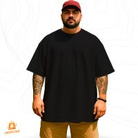 Foto do produto Camiseta Oversized Premium Algodão Preto