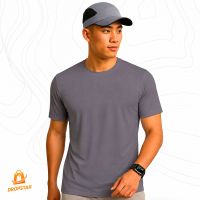 Foto do produto Camiseta Poliamida Premium com Elastano Esportiva Unissex Grafite