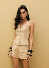 Foto do produto Blusa Feminina com Botões