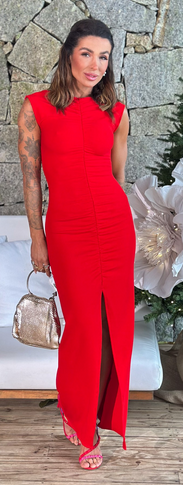 Foto do produto Vestido livia vermelho