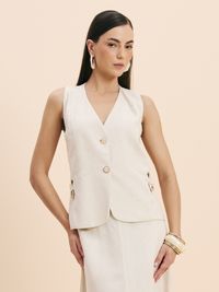 Foto do produto COLETE FEMININO COMFORT COM MARTINGALE 