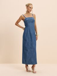 Foto do produto VESTIDO FEMININO ALFAIATARIA COM PREGAS 