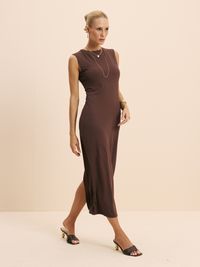 Foto do produto VESTIDO FEMININO HIPER MIDI COM TERMO COLANTE