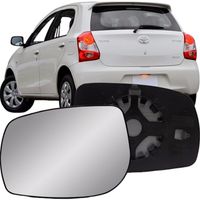 Foto do produto LENTE SUB RETRO LENTE RETROVISO C/BASE ORIGINAL ESQ ETIOS 2012/2013