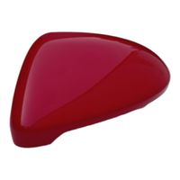 Foto do produto CAPA RETROVISOR VERMELHO TORNADO ORIGINAL VW METAGAL ESQUERDO GOLF MK7 2014 2015 2016 2017 2018 2019 2020 2021