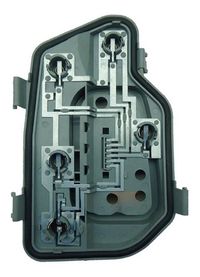 Foto do produto TAMPA SOQUETE CIRCUITO LANTERNA TRASEIRA HATCH ESQUERDO POLO HATCH 2002 2003 2004 2005 2006