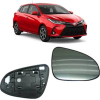 Foto do produto LENTE SUB RETRO LENTE RETROVISO C/BASE METAGAL DIR YARIS