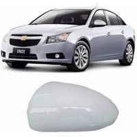 Foto do produto CAPA RETROVISOR BRANCO VINTAGE PEROL METAGAL ESQ CRUZE 2012