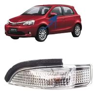 Foto do produto PISCA SETA RETROVISOR ESQUERDO ORIGINAL TOYOTA ETIOS 2012 2013 2014 2015 2015 2017 2018 2019 2020 2021 2022