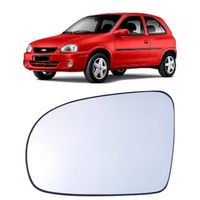 Foto do produto LENTE COM BASE SUBCONJUNTO RETROVISOR C/CONTROLE ALAVANCA METAGAL RGCM95 ESQUERDO CORSA CLASSIC 1994 1995 1996 1997 1998