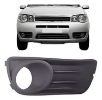 Foto do produto MOLDURA FAROL AUX GRADE P/CHOQUE PARACHOQUE FIAT PALIO 09/15 ZOIAO ECONOMY GRAD PCHO DIA C/F CZA LD