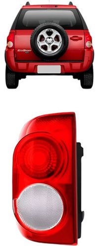 Foto do produto LANT TRAZ FORD ECOSPORT 08/12 LANT TRAS CRISTAL LE