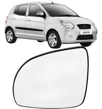 Foto do produto LENTE SUB RETROVISOR KIA PICANTO 08/11 SUBCONJUNTO LE
