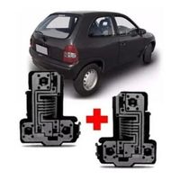 Foto do produto Par Tampa Soquete Circuito 2P Lanterna Bolha Corsa 2 Portas 2000 2001 2002 Esquerdo e direito