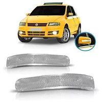 Foto do produto Par Lente Do Pisca Seta Retrovisor Fiat Stilo 2008 A 2013
