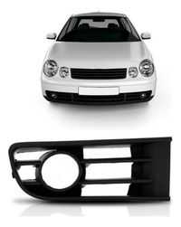 Foto do produto MOLDURA FAROL AUX GRADE P/CHOQUE PARACHOQUE VW POLO 03/06 GRADE P/CHOQUE DIANT C/F LD