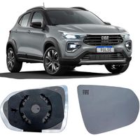 Foto do produto LENTE SUB RETRO LENTE RETROVISO C/FIAT GRAVADO METAGAL DIR PULSE