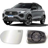 Foto do produto LENTE SUB RETRO LENTE RETROVISO C/FIAT GRAVADO METAGAL ESQ PULSE