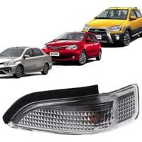 Foto do produto PISCA SETA RETROVISOR ESQUERDO FITAM TOYOTA ETIOS 2012 2013 2014 2015 2015 2017 2018 2019 2020 2021 2022