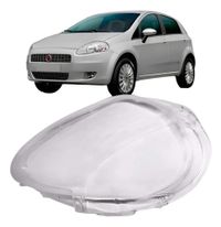 Foto do produto LENTE FAROL POLICARBONATO FIAT PUNTO 07/12 LENTE FAROL (POLICARBONATO) LE