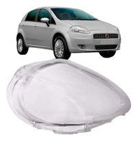 Foto do produto LENTE FAROL POLICARBONATO FIAT PUNTO 07/12 LENTE FAROL (POLICARBONATO) LD