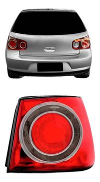 Foto do produto LANT TRAZ VW GOLF 07/13 LANT TRAS VERM LD
