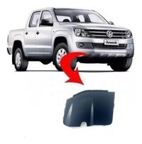 Foto do produto TAMPA PARACHOQUE REBOQUE PRETA PARALELO DIANT AMAROK 2010/2016