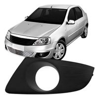 Foto do produto MOLDURA FAROL AUX GRADE P/CHOQUE PARACHOQUE RENAULT LOGAN 11/13 GRADE P/CHOQUE DIANT C/F LE
