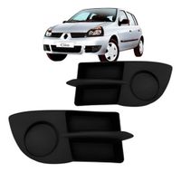 Foto do produto MOLDURA FAROL AUX GRADE P/CHOQUE PARACHOQUE RENAULT CLIO 06/11 GRADE P/CHOQUE DIANT S/F LE
