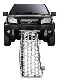 Foto do produto MOLDURA FAROL AUX GRADE P/CHOQUE PARACHOQUE FORD ECOSPORT 08/12 GRADE P/CHOQUE DIANT CROM LE