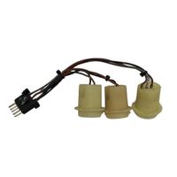 Foto do produto KIT TOMADA CHICOTE SOQUETE LANTERNA TRASEIRA TRAZ ORIGINAL VW 5W7945257 SAVEIRO G4 2006 A 2012