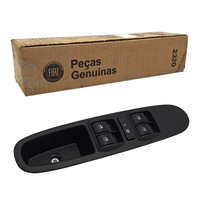 Foto do produto MOLDURA  COM BOTAO VIDRO ELETRICO QUADRUPLO FIAT 100198258 PORTA ESQUERDO PUNTO 