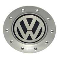 Foto do produto CALOTA DO MIOLO DA RODA DE LIGA LEVE ARO 15 ORIGINAL VW 6Q0601149GGRB POLO 2002 A 2006