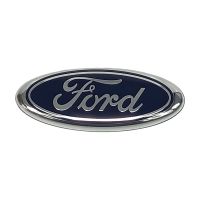 Foto do produto EMBLEMA TAMPA PORTA MALA TRASEIRA ORIGINAL FORD BU5A19H250AA NEW FIESTA HATCH 2014 A 2019 MONDEO 2002 A 2005