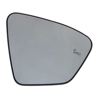 Foto do produto LENTE COM BASE SUBCONJUNTO RETROVISOR COM SENSOR PONTO CEGO METAGAL RJBMH6 DIREITO YARIS CROSS 