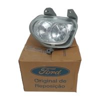 Foto do produto PAR DE FAROL AUXILIAR MILHA ORIGINAL FORD 2S6515K202AD ESQUERDO FIESTA 2002 A 2007