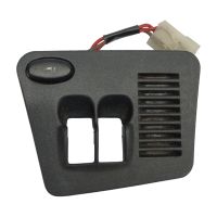 Foto do produto BOTAO COM MOLDURA 735241541 TRAVA BLOQUEIO VIDRO ELETRICO TRASEIRO CONSOLE FIAT 716711614 PALIO SIENA WEEKEND