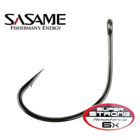 Foto do produto ANZOL WIDE GAP SUPER STRONG HOOK BLACK SASAME 6X N.2/0 C/6