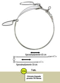 Foto do produto CHICOTE BARÃO P/ ESPADA 70LBS - 534