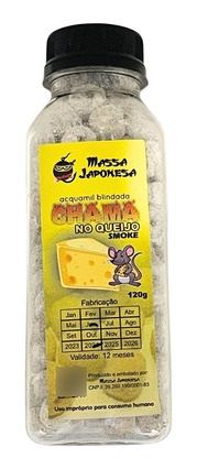 Foto do produto RAÇÃO ACQUAMIL BLINDADA JAPONESA 120GMS - CHAMA NO QUEIJO
