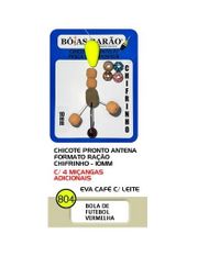 Foto do produto CHICOTE PRONTO PARA PESCA DE SUPERFÍCIE ANTENINHA CHIFRINHO 10MM BARÃO
