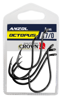 Foto do produto ANZOL OCTOPUS BLACK CROWN